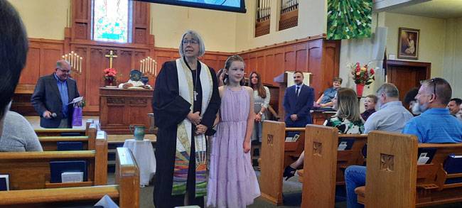 Lillian Walker Baptism